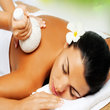 Rose aromatherapy massage