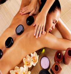 Rose hot stone massage gallery