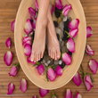 Rose reflexology massage