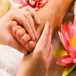 Rose reflexology massage